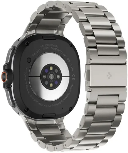 Spigen Modern Fit Samsung Galaxy Watch Bandje 9 / 8 - 40/44/46MM - RVS - Zilver afbeelding 11
