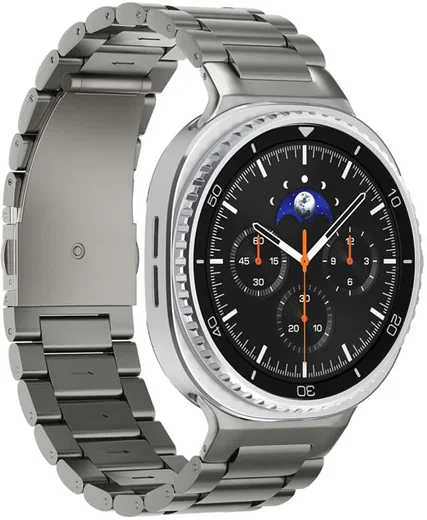 Spigen Modern Fit Samsung Galaxy Watch Bandje 9 / 8 - 40/44/46MM - RVS - Zilver afbeelding 10