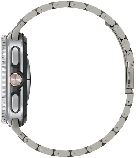Spigen Modern Fit Samsung Galaxy Watch Bandje 9 / 8 - 40/44/46MM - RVS - Zilver afbeelding 9