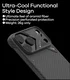 AULUMU Ultra-Slim Apple iPhone 17 Pro Hoesje Aramid Fiber MagSafe Zwart afbeelding 6
