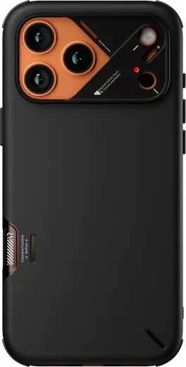AULUMU Shockproof Apple iPhone 17 Pro Max Hoesje MagSafe TPU Back Cover Zwart afbeelding 2