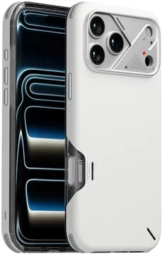 AULUMU Shockproof Apple iPhone 17 Pro Hoesje MagSafe TPU Back Cover Wit