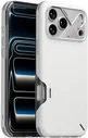 AULUMU Shockproof Apple iPhone 17 Pro Hoesje MagSafe TPU Back Cover Wit