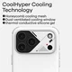 AULUMU Shockproof Apple iPhone 17 Pro Max Hoesje MagSafe TPU Back Cover Wit afbeelding 4