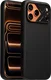 AULUMU Vegan Leather Apple iPhone 17 Pro Hoesje MagSafe Zwart