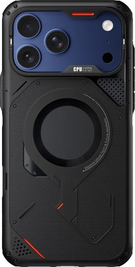 AULUMU Rugged iPhone 17 Pro Schokbestendig MagSafe Transparant Zwart afbeelding 3