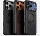 AULUMU Rugged iPhone 17 Pro Schokbestendig MagSafe Transparant Zwart afbeelding 5