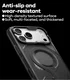 AULUMU Rugged iPhone 17 Pro Schokbestendig MagSafe Transparant Zwart afbeelding 4