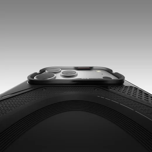 AULUMU Rugged iPhone 17 Pro Max Schokbestendig MagSafe Transparant Zwart afbeelding 7
