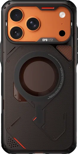 AULUMU Rugged iPhone 17 Pro Max Schokbestendig MagSafe Transparant Zwart afbeelding 3