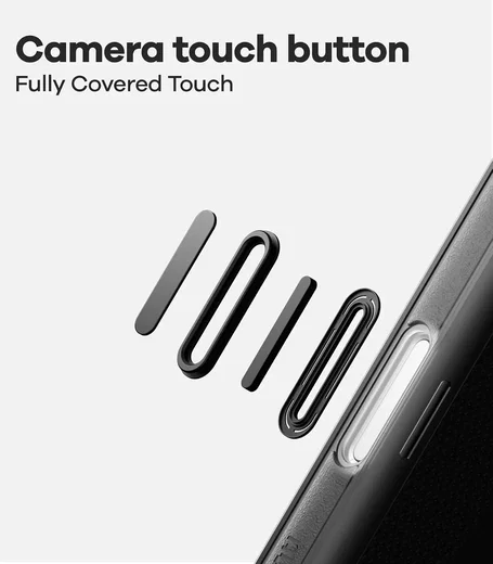 AULUMU Rugged iPhone 17 Pro Max Schokbestendig MagSafe Transparant Zwart afbeelding 8