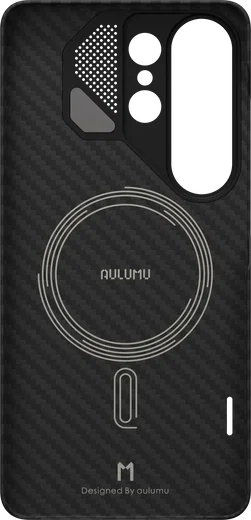 AULUMU Ultra-Slim Samsung Galaxy S26 Ultra Hoesje Aramid Fiber MagSafe Zwart afbeelding 10