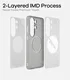 AULUMU Frosted Sansung Galaxy S26 Ultra Hoesje MagSafe Grijs afbeelding 3