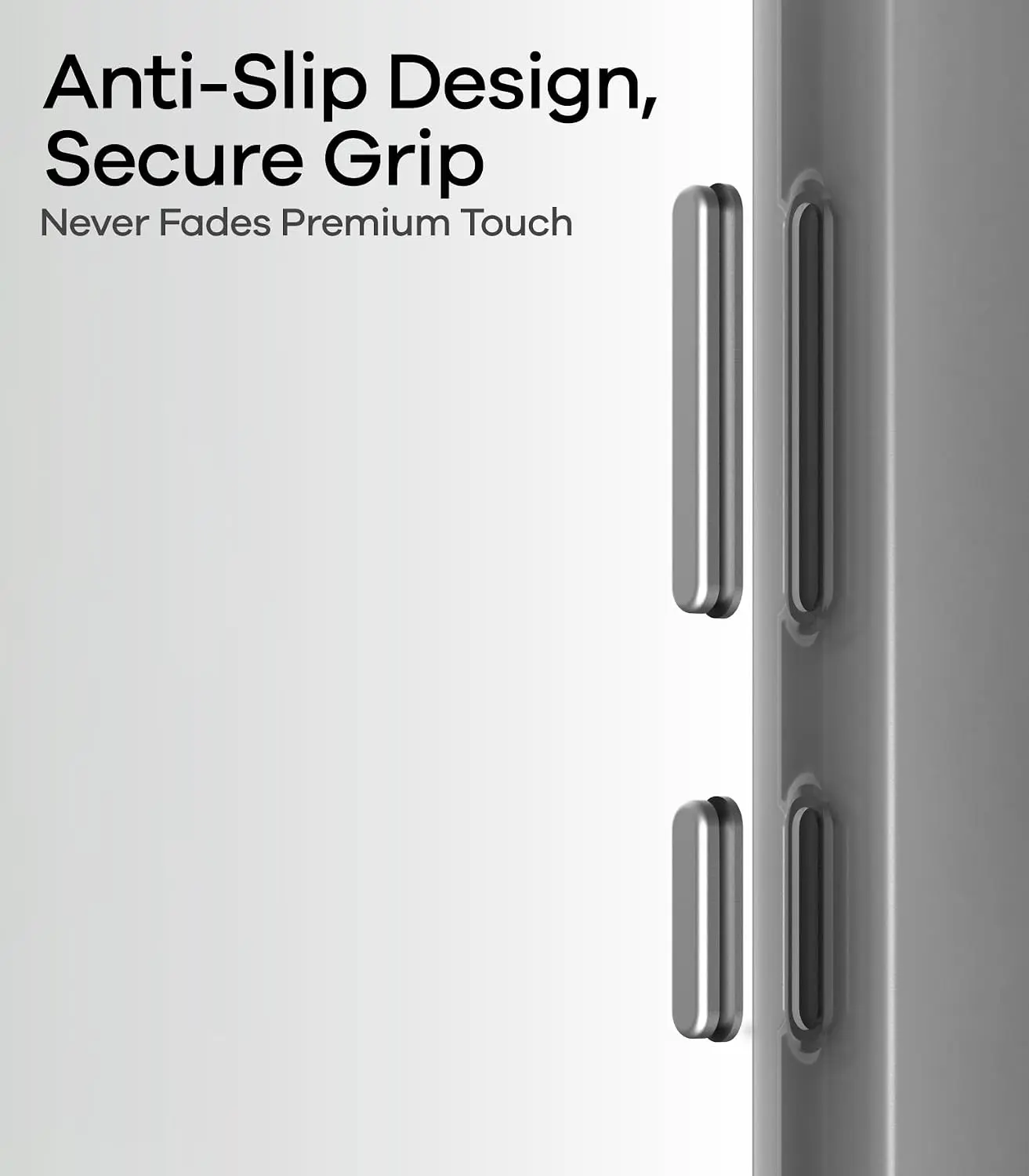 AULUMU Frosted Sansung Galaxy S26 Ultra Hoesje MagSafe Grijs afbeelding 7