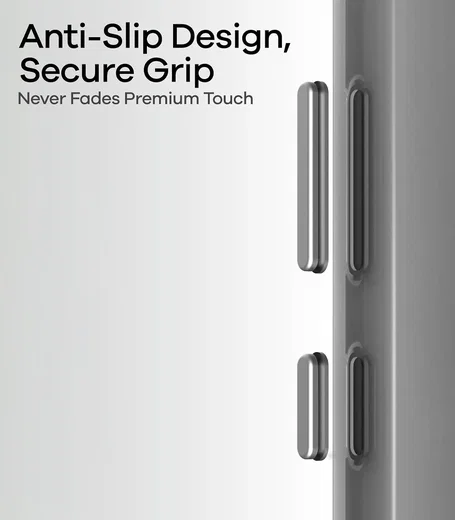 AULUMU Frosted Sansung Galaxy S26 Ultra Hoesje MagSafe Grijs afbeelding 7