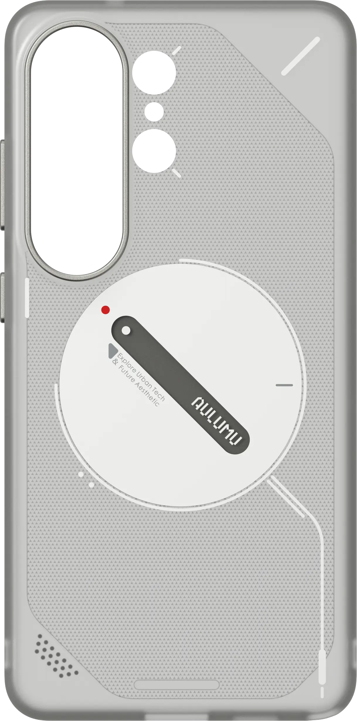 AULUMU Frosted Sansung Galaxy S26 Ultra Hoesje MagSafe Grijs afbeelding 8