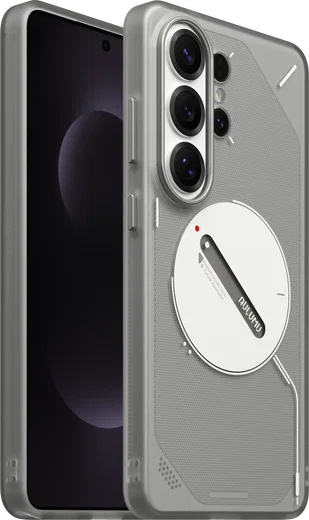 AULUMU Frosted Sansung Galaxy S26 Ultra Hoesje MagSafe Grijs afbeelding 1