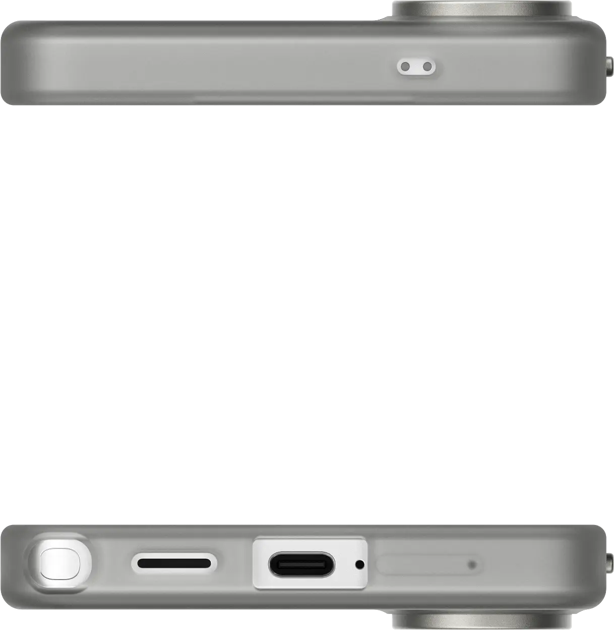 AULUMU Frosted Sansung Galaxy S26 Ultra Hoesje MagSafe Grijs afbeelding 13