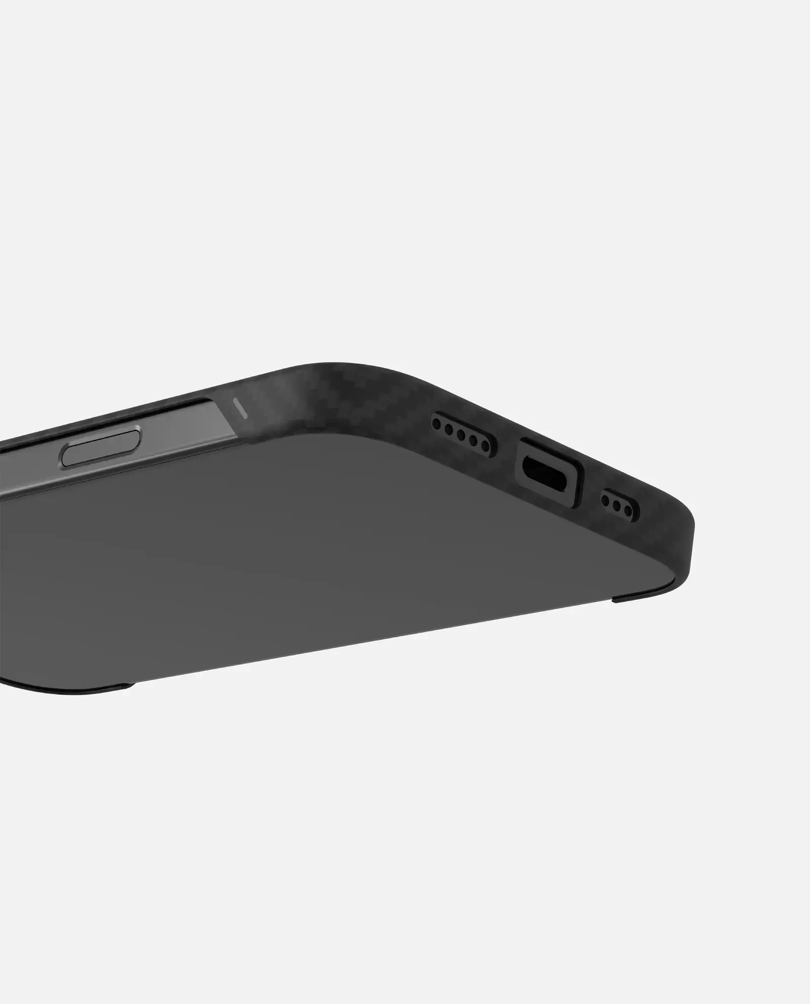 AULUMU Ultra-Slim iPhone 16 Pro Max Hoesje Aramid Fiber MagSafe Zwart afbeelding 7
