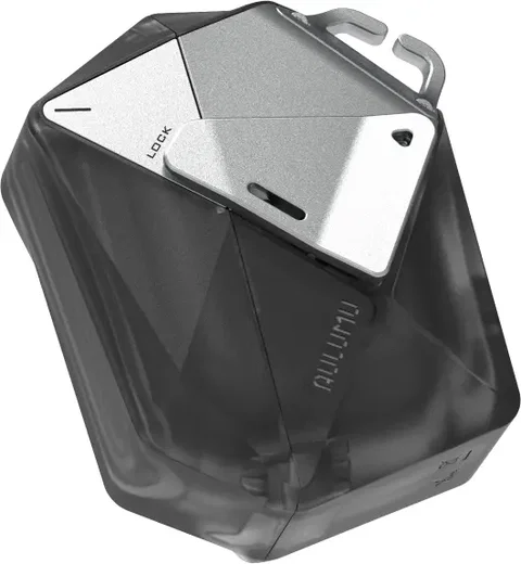 AULUMU Apple AirPods Pro 3 Hoesje met Sluiting en Koord Zwart afbeelding 2