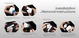 AULUMU Apple AirPods Pro 3 Hoesje met Sluiting en Koord Transparant Grijs afbeelding 9