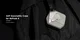 AULUMU Apple AirPods 4 Hoesje Schokbestendig met Koord Transparant Wit afbeelding 10