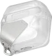 AULUMU Apple AirPods 4 Hoesje Schokbestendig met Koord Transparant Wit afbeelding 3