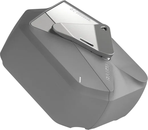 AULUMU Apple AirPods 4 Hoesje Schokbestendig met Koord Grijs afbeelding 4