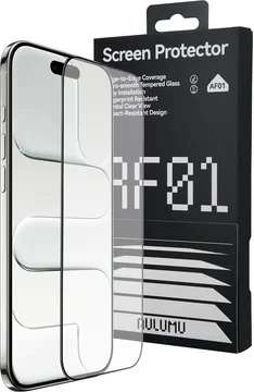 AULUMU Crystal Clear Apple iPhone 16 Pro Tempered Glass Screenprotector