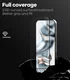 AULUMU Crystal Clear Apple iPhone 17 Pro Tempered Glass Screenprotector afbeelding 10