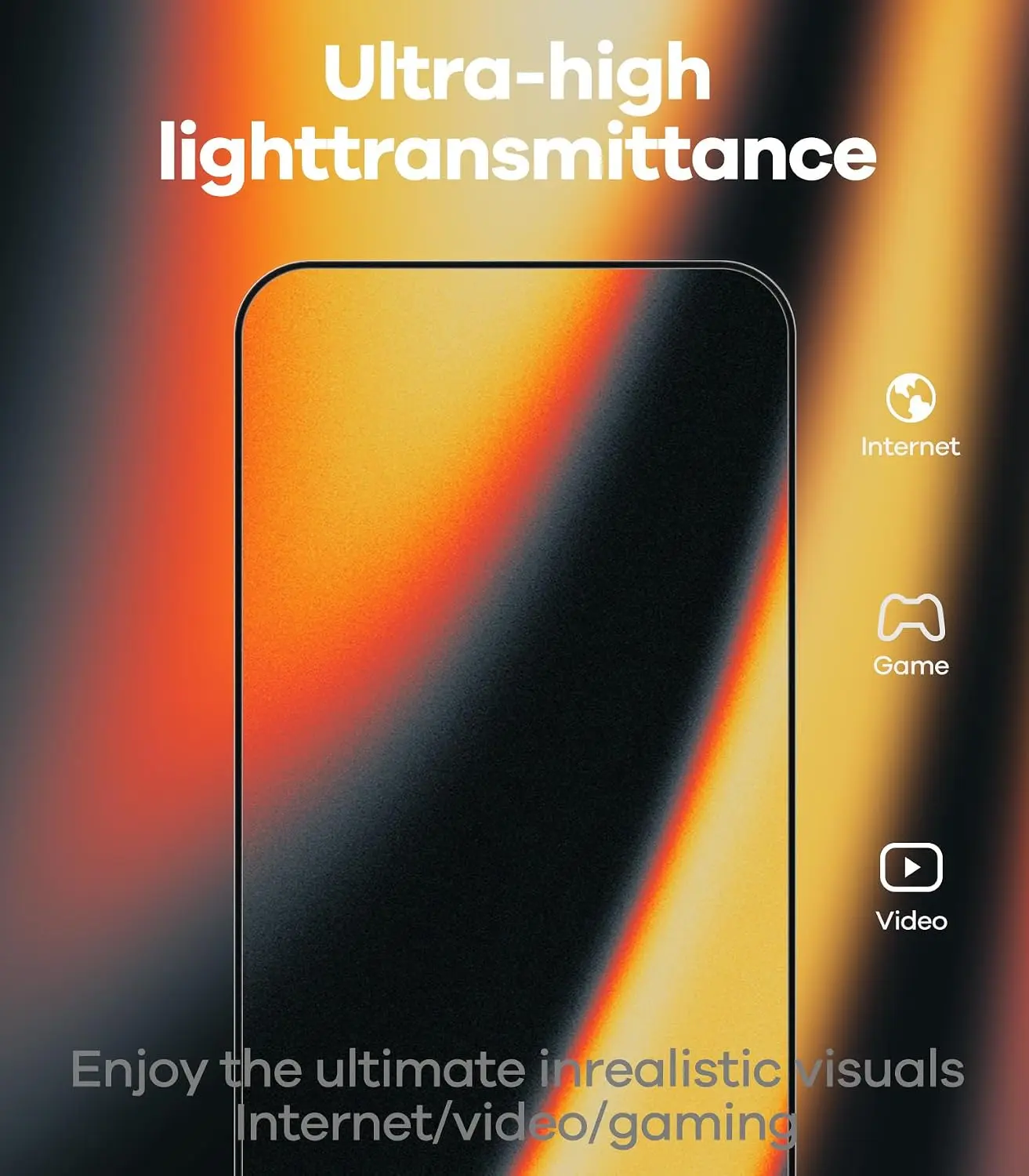 AULUMU Crystal Clear Apple iPhone 17 Pro Max Tempered Glass Screenprotector afbeelding 12