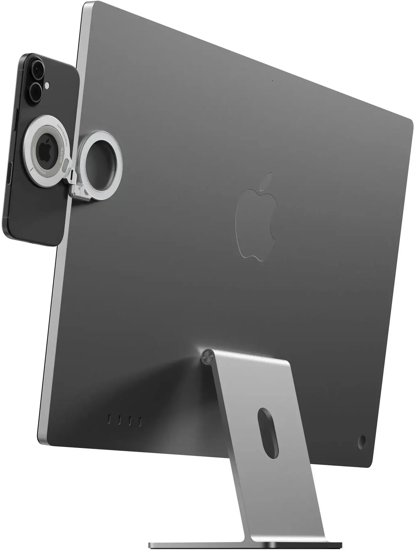AULUMU G09 Infinite 360 MagSafe Standaard met 3-Assige 360° Rotatie Zilver afbeelding 9