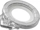 AULUMU G09 Ghost 360 MagSafe Standaard met 3-Assige 360° Rotatie Clear Wit