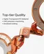 AULUMU G09 Ghost 360 MagSafe Standaard met 3-Assige 360° Rotatie Clear Wit afbeelding 8