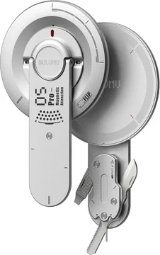 Aulumu G05 Pro MagSafe Ring met Standaard en Multitool Zilver