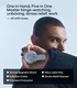 Aulumu G05 Air MagSafe Ring met Standaard en Stanleymes Zwart afbeelding 2