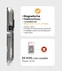 AULUMU G03 MagSafe Wallet met AirTag houder en Standaard Leer Bruin afbeelding 12