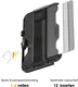 AULUMU G03 MagSafe Wallet Kaarthouder Multitool Standaard Grijs afbeelding 11