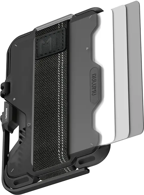 AULUMU G03 MagSafe Wallet Kaarthouder Multitool Standaard Grijs afbeelding 5