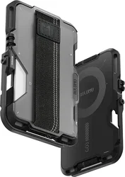 AULUMU G03 MagSafe Wallet Kaarthouder Multitool Standaard Grijs afbeelding