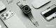 AULUMU Magnetisch Apple Watch 42/44/45/46/49mm Bandje Titanium Zwart afbeelding 9