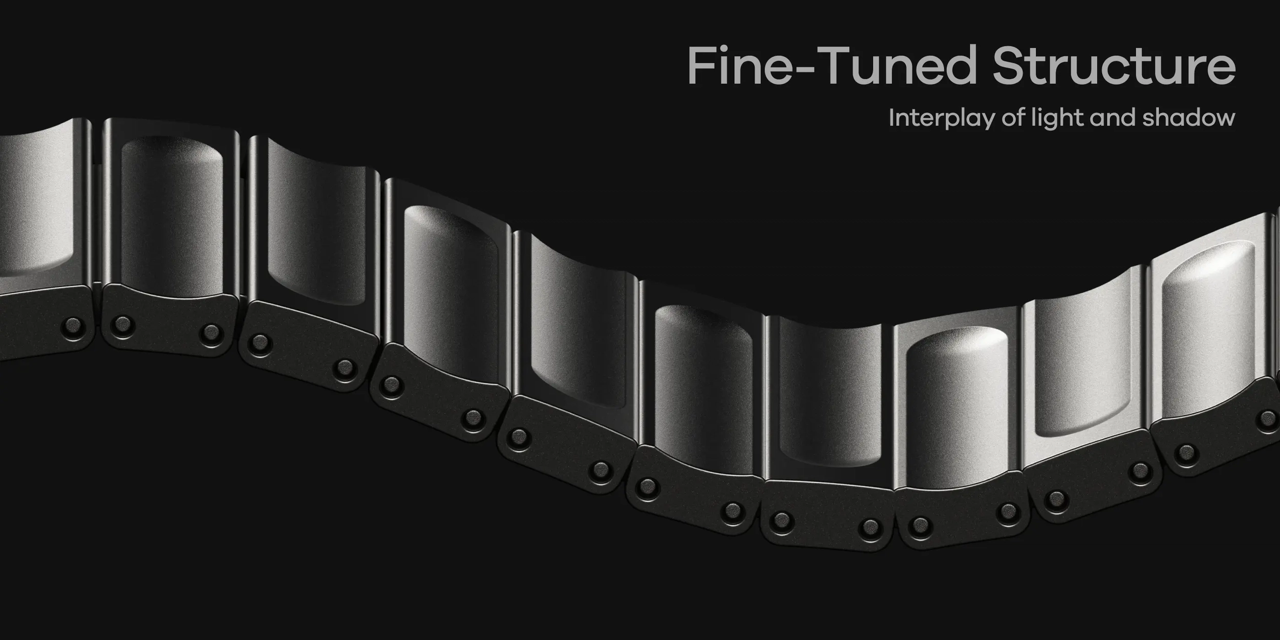 AULUMU Magnetisch Apple Watch 42/44/45/46/49mm Bandje Titanium afbeelding 6