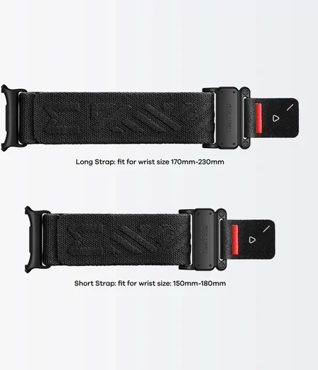 AULUMU Samsung Galaxy Watch Ultra 2 / 1 Bandje Magnetisch Zwart afbeelding 4
