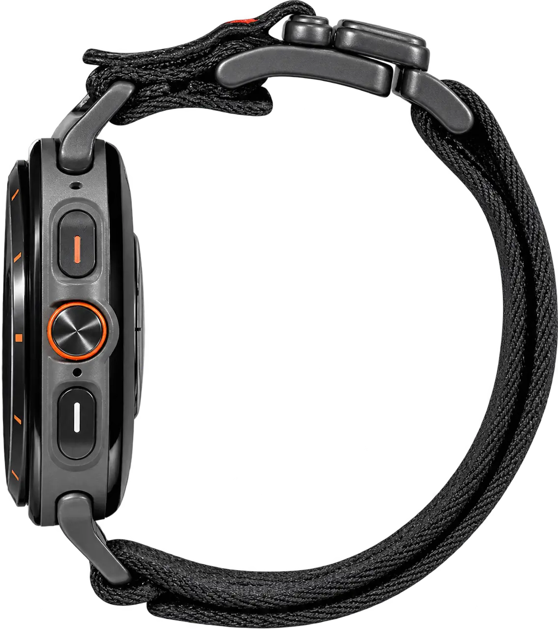 AULUMU Samsung Galaxy Watch Ultra 2 / 1 Bandje Magnetisch Zwart afbeelding 2