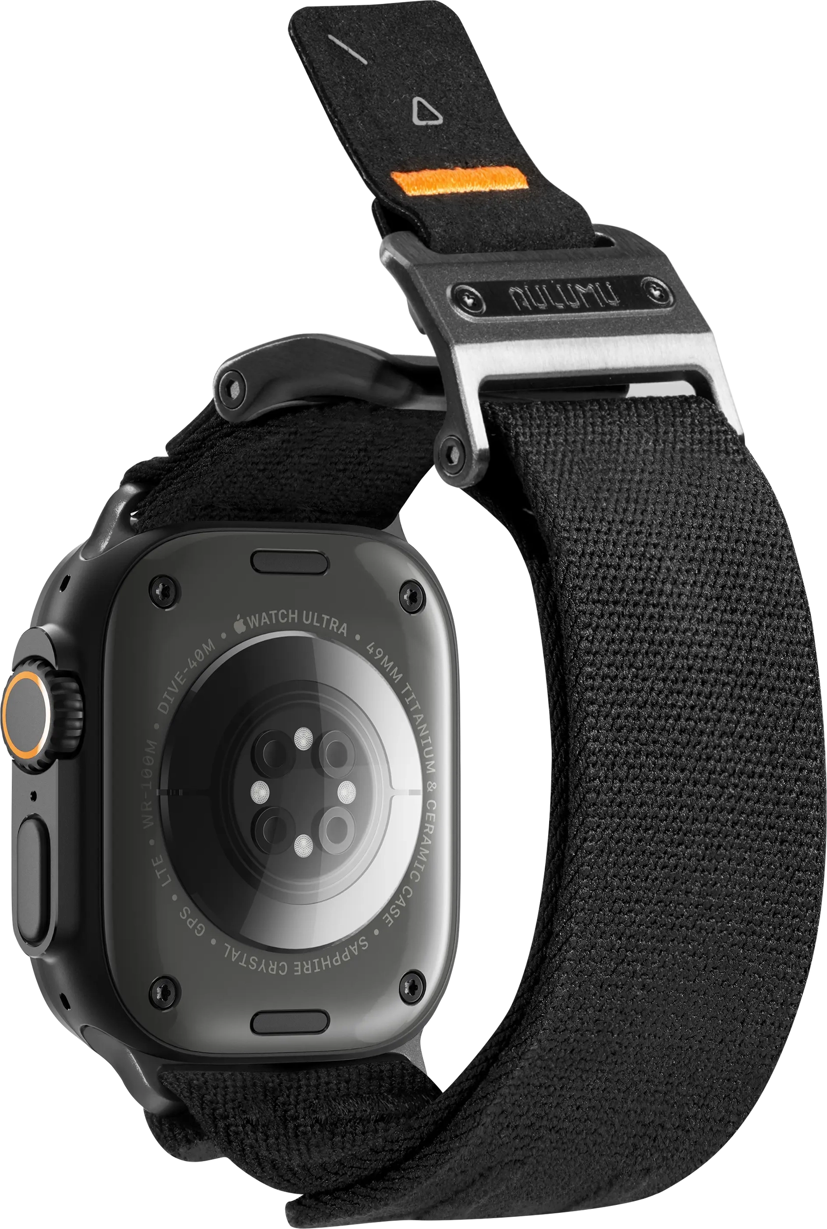 AULUMU Magnetisch Apple Watch Bandje 49/46/45/44/42mm Zwart afbeelding 3