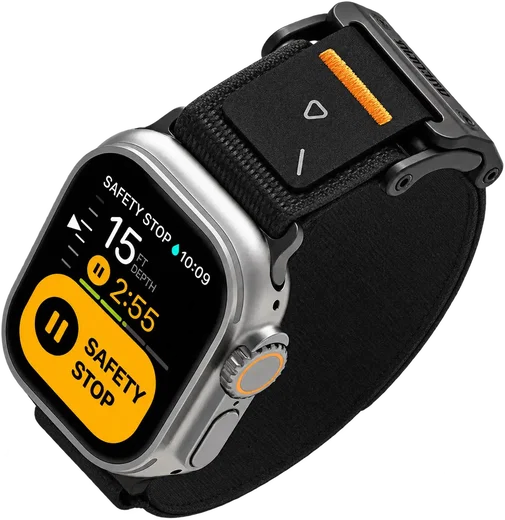 AULUMU Magnetisch Apple Watch Bandje 49/46/45/44/42mm Zwart afbeelding 2