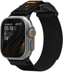 AULUMU Magnetisch Apple Watch Bandje 49/46/45/44/42mm Zwart afbeelding