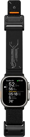 AULUMU Magnetisch Apple Watch Bandje 49/46/45/44/42mm Zwart afbeelding 4