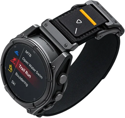 AULUMU Garmin QuickFit 26mm Bandje Magnetische Sluiting Zwart afbeelding 1