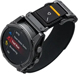 AULUMU Garmin QuickFit 26mm Bandje Magnetische Sluiting Zwart afbeelding